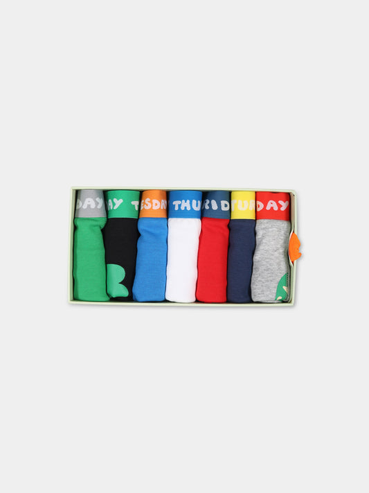 Set multicolor per bambino con stampe,Stella Mccartney Kids,8R0Q29 Z0724 999