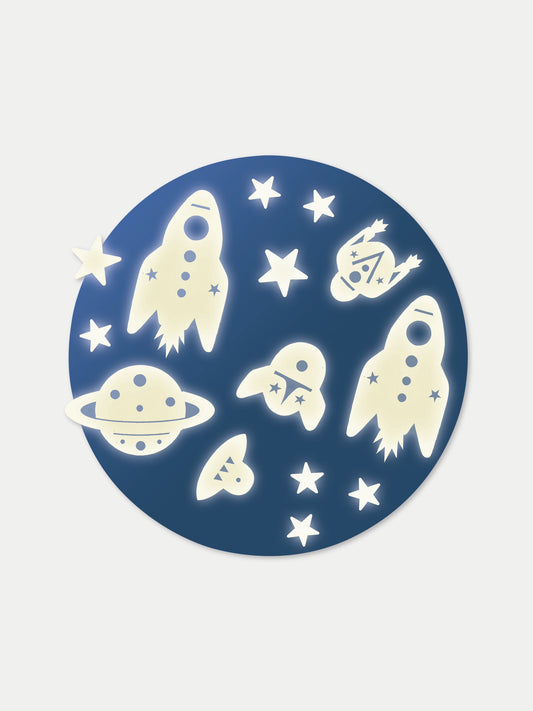 Decorazioni bianche fluorescenti per bambini,Djeco,DD04591