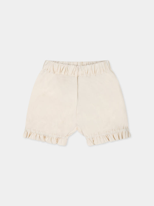 Shorts avorio per neonato,Farway Milano,PAN05NTP