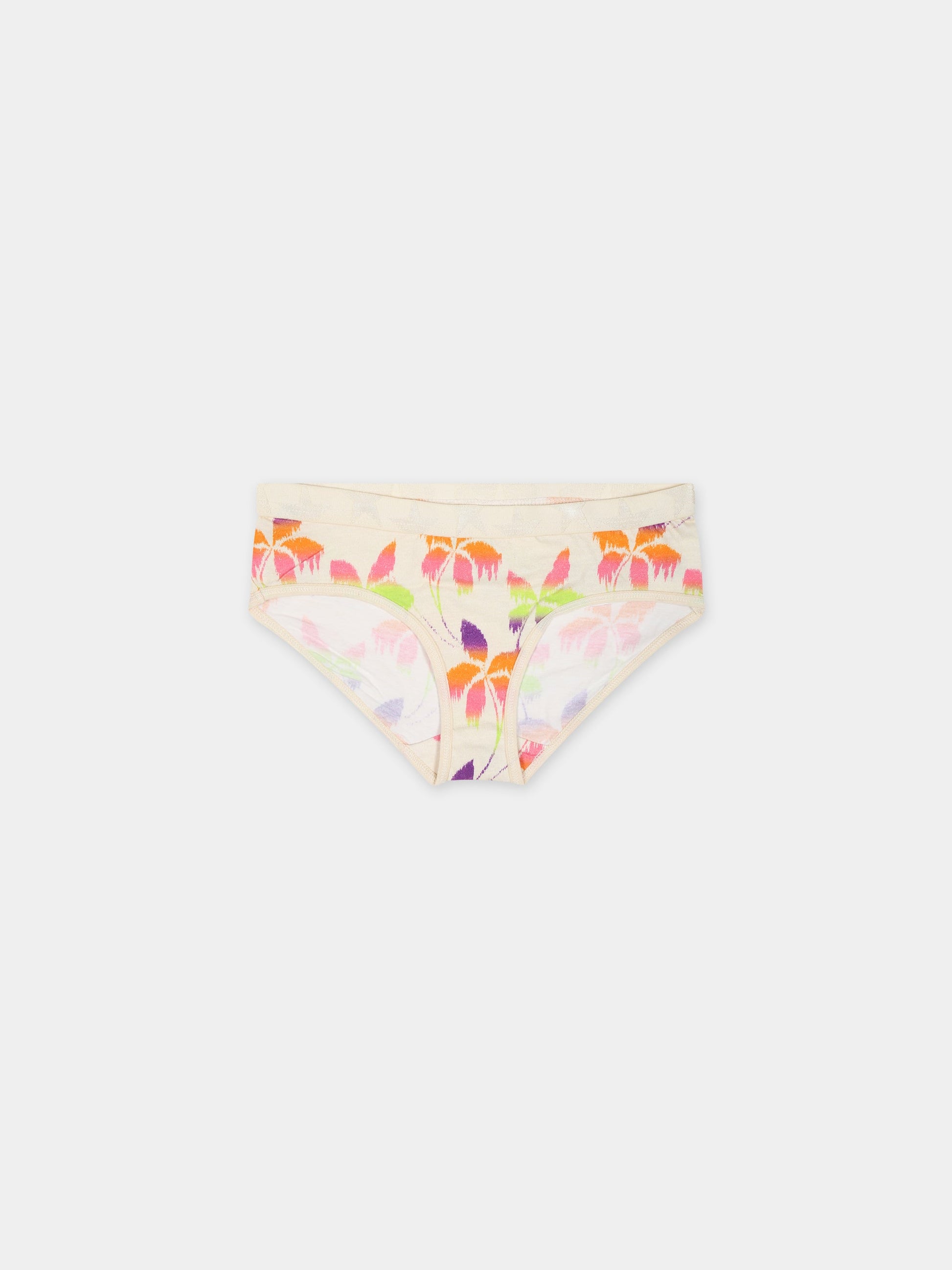 Set multicolor per bambina con stampa tropicale,Molo,2S24Q601 9070