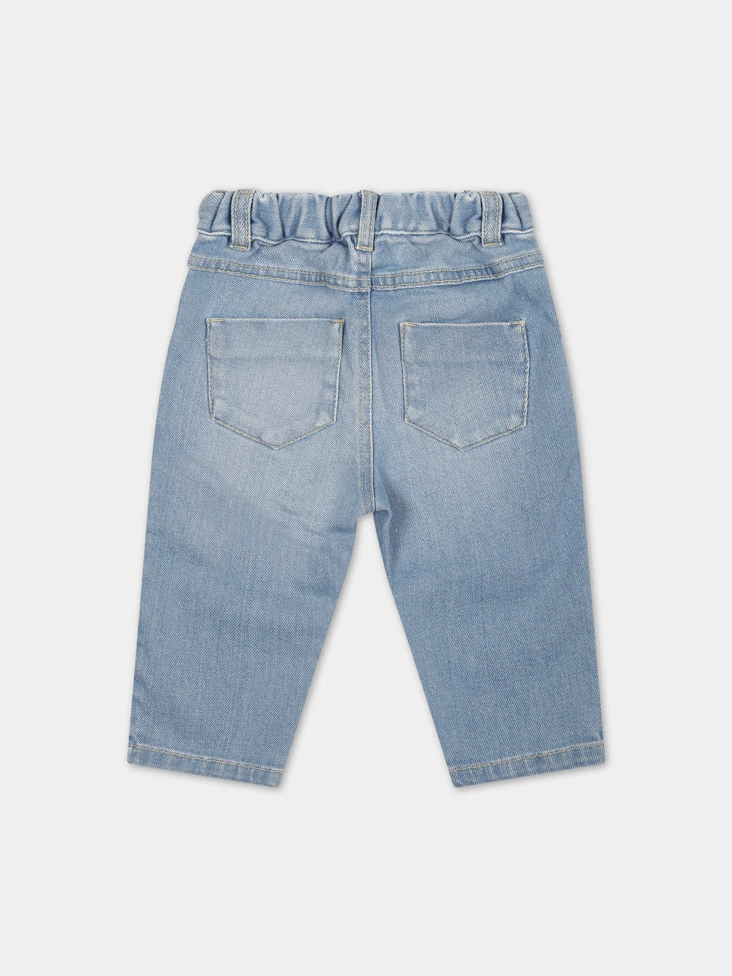 Jeans in denim per neonata,Chloé Kids,C20016 Z04