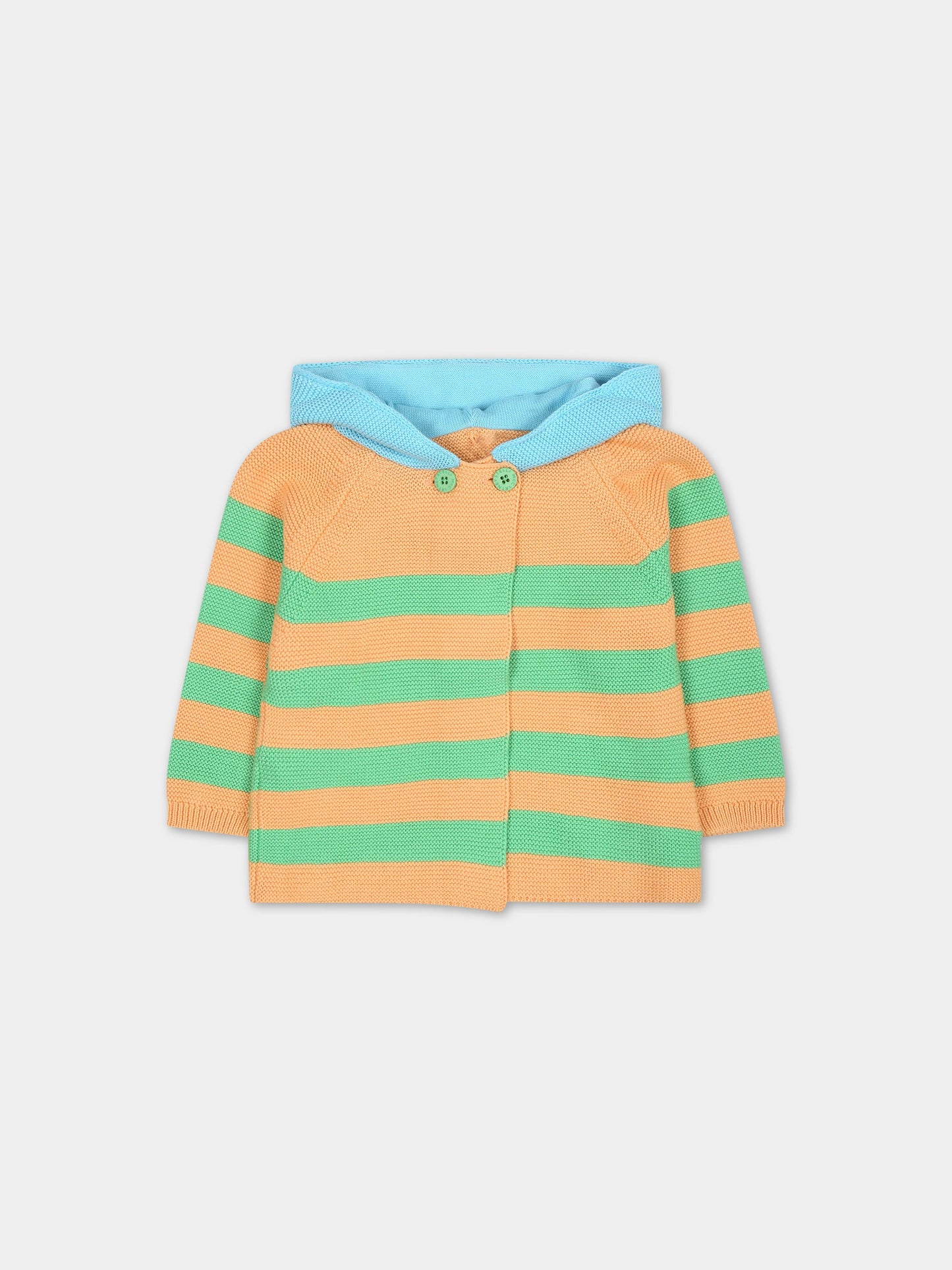 Cardigan multicolor per neonati,Stella Mccartney Kids,TU9540 Z1877 999