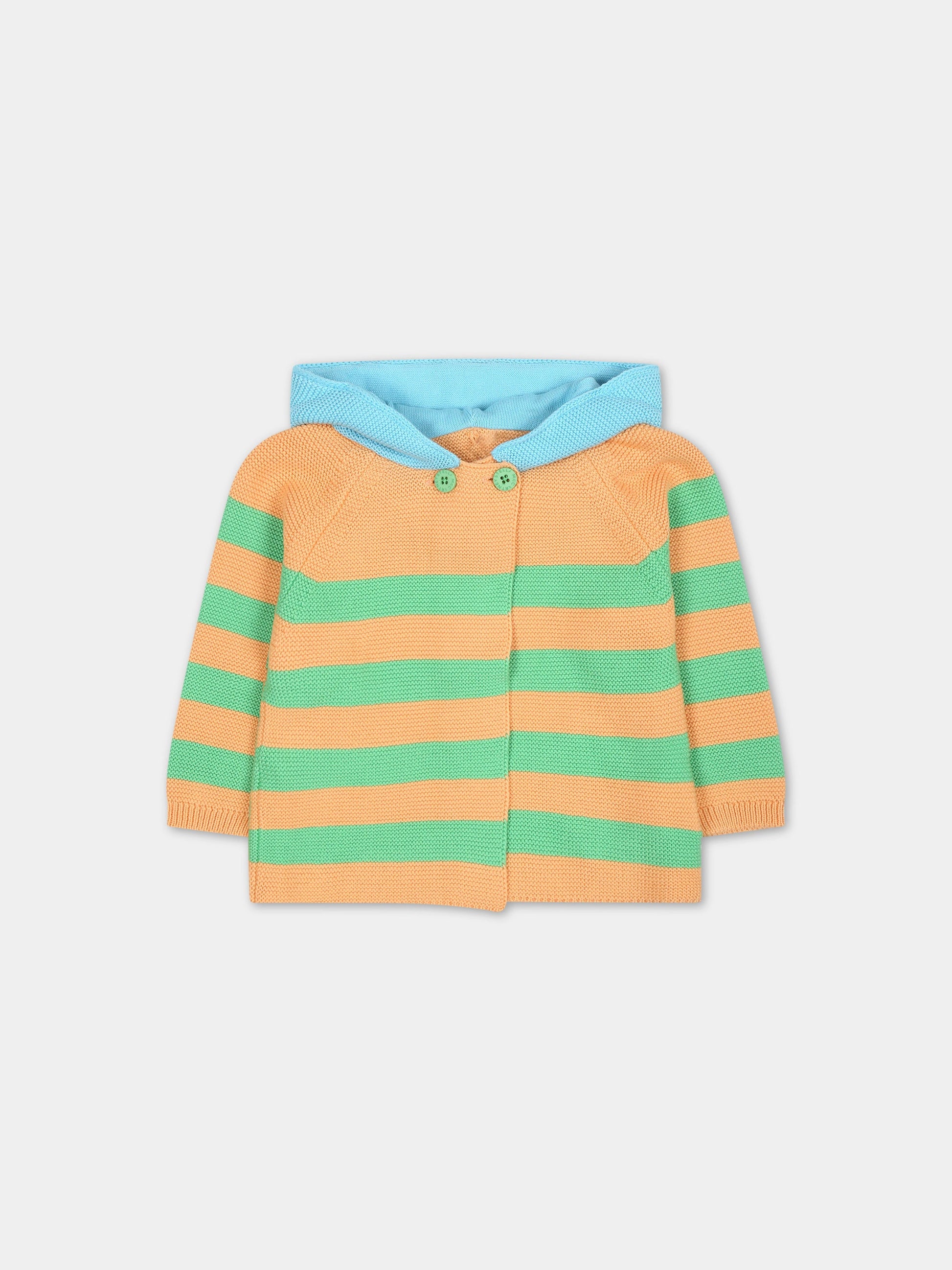 Cardigan multicolor per neonati,Stella Mccartney Kids,TU9540 Z1877 999