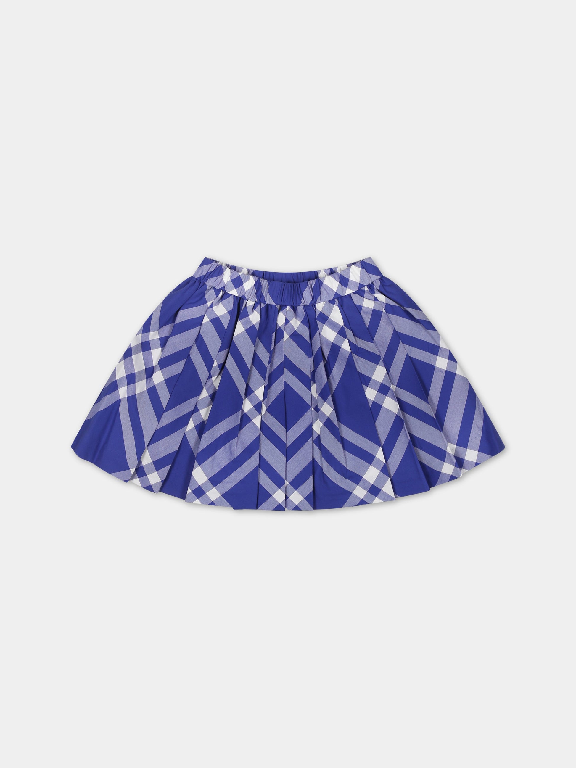 Gonna blu per neonata,Burberry Kids,8078339 B7369