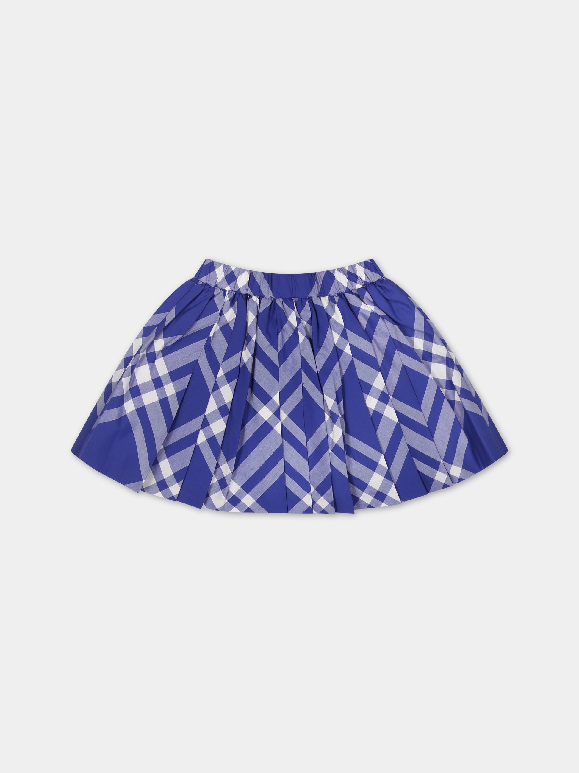 Gonna blu per neonata,Burberry Kids,8078339 B7369