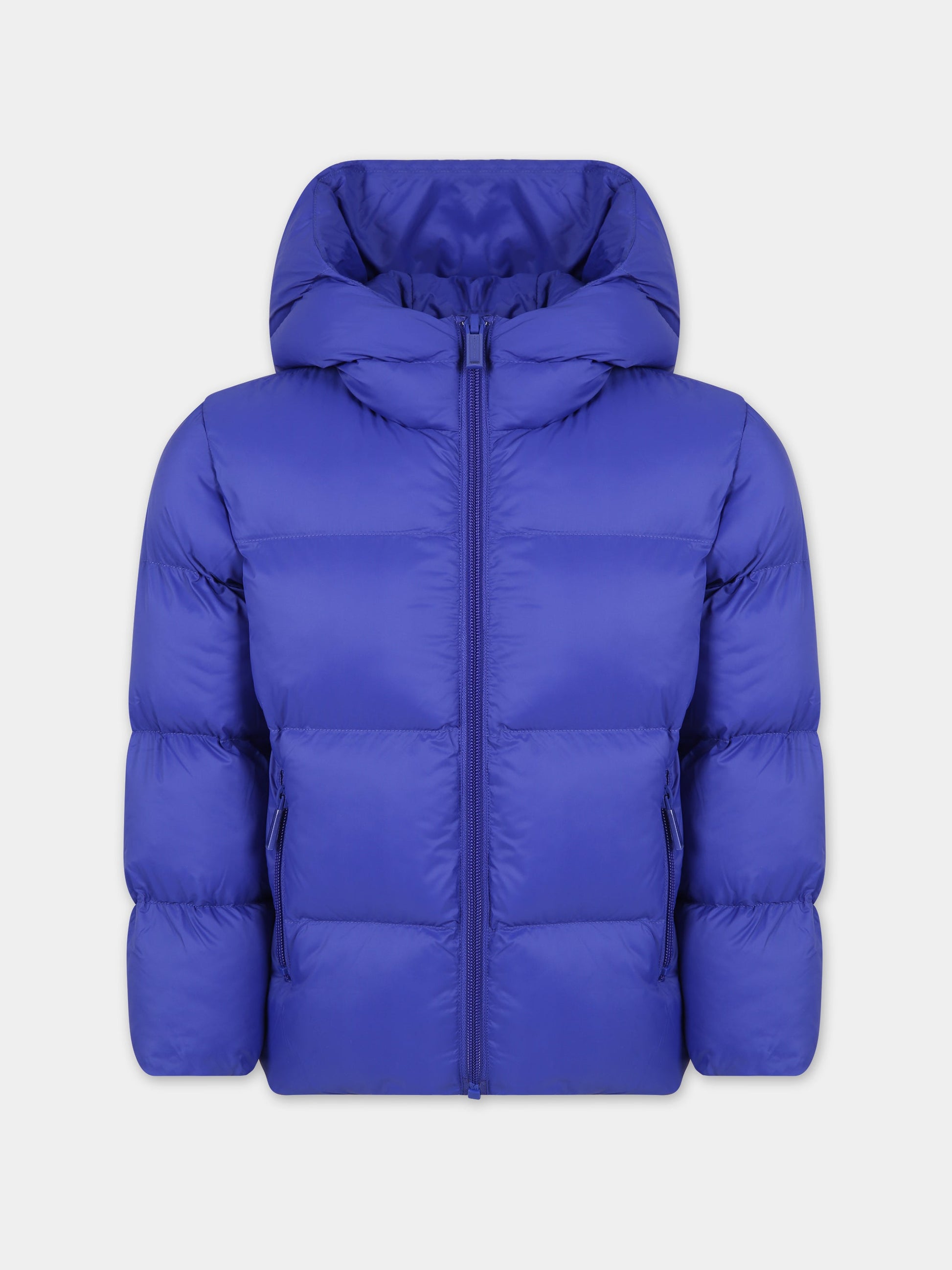 Piumino blu per bambino con logo,Dsquared2,DQ1474 D009D DQ870