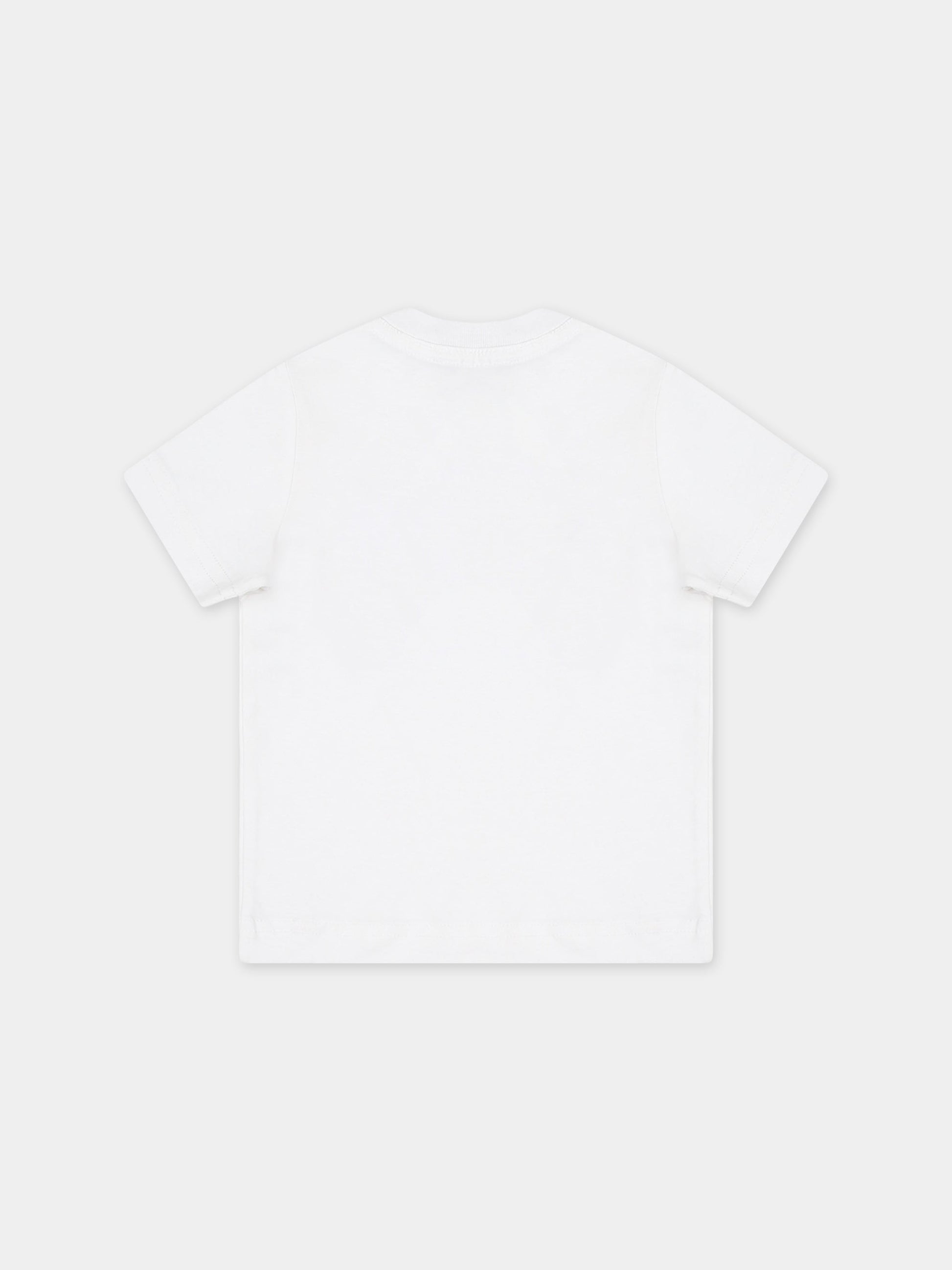 T-shirt bianca per neonati con logo,Dsquared2,DQ1781 D0A4C DQ100